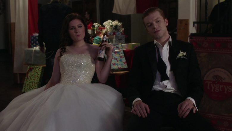 Old Style Beer Enjoyed by Emma Kenney as Debbie Gallagher in Shameless Season 10 Episode 12 (3)