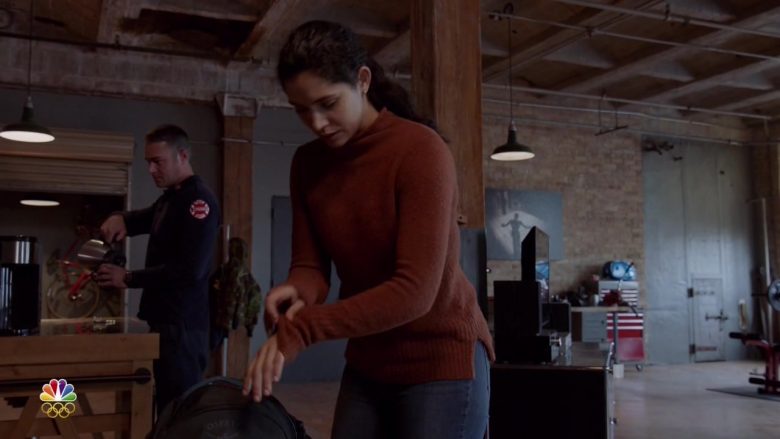 Osprey Backpack in Chicago Fire Season 8 Episode 12 Then Nick Porter Happened (2020)