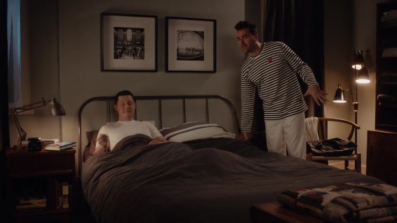 Play Comme des Garçons Striped Long Sleeve T-Shirt Worn by Daniel Levy as David Rose in Schitt's Creek Season 6 Episode 2 (1)