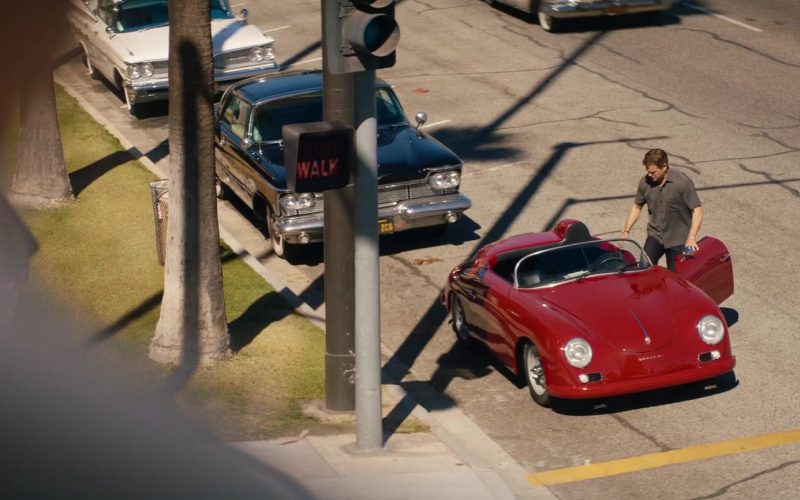 Porsche 356 Red Convertible Car Used by Matt Damon in Ford v Ferrari (1)