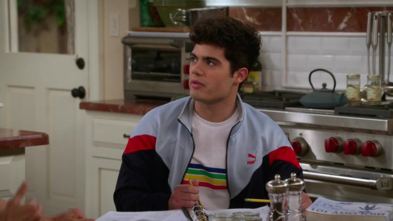 Puma Sports Jacket Worn by Emery Kelly as Lucas in Alexa & Katie Season 3 Episode 3 Always Something There to Remind Me (2)