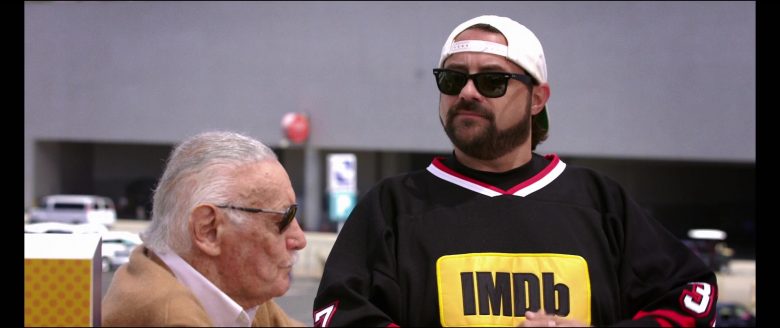 Ray-Ban Wayfarer Sunglasses and IMDB Jersey Worn by Kevin Smith in Jay and Silent Bob Reboot (1)