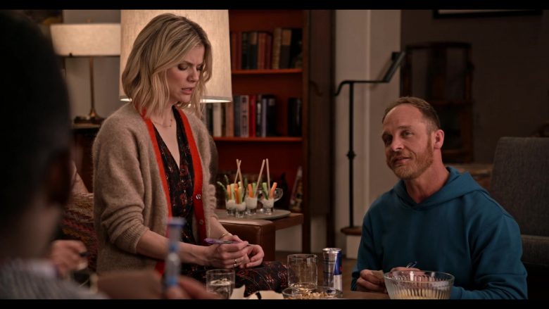 Red Bull Energy Drink Enjoyed by Ethan Embry as Coyote in Grace and Frankie Season 6 Episode 3 The Trophy Wife (2020)