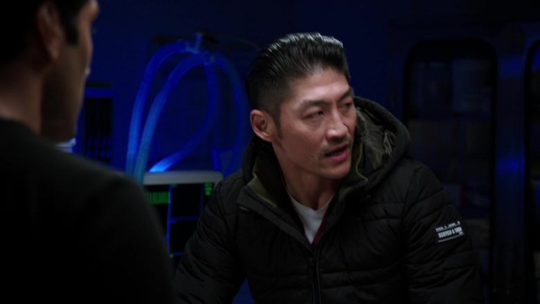 Scotch & Soda Men's Down Jacket Worn by Brian Tee as LCDR Dr. Ethan Choi in Chicago Med Season 5 Episode 11 (1)