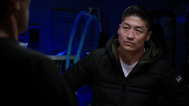 Scotch & Soda Men's Down Jacket Worn by Brian Tee as LCDR Dr. Ethan Choi in Chicago Med Season 5 Episode 11 (2)