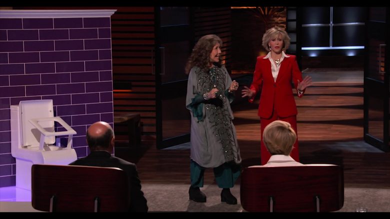 Shark Tank American Business Reality Television Series in Grace and Frankie Season 6 Episode 12 (15)