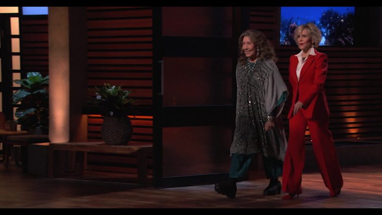 Shark Tank American Business Reality Television Series in Grace and Frankie Season 6 Episode 12 (5)