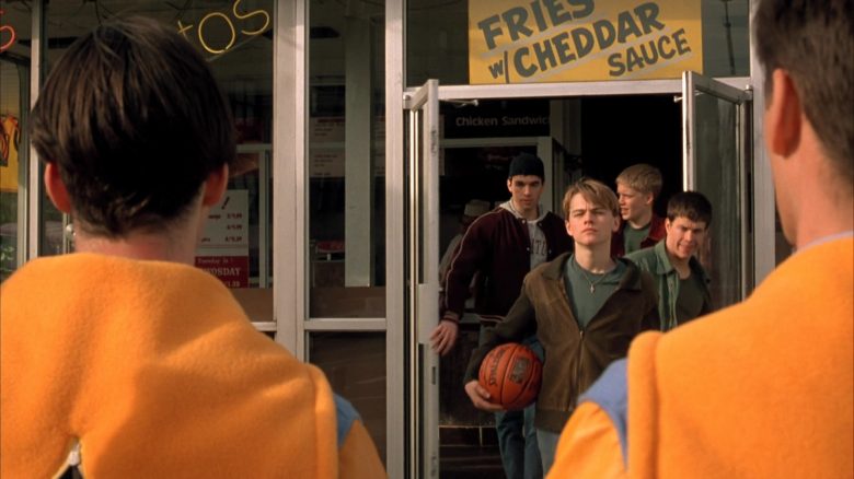 Spalding Basketball Held by Leonardo DiCaprio as Jim Carroll in The Basketball Diaries (1)