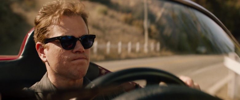 Spectaculars Benjamin Sunglasses Worn by Matt Damon as Carroll Shelby in Ford v Ferrari (2)
