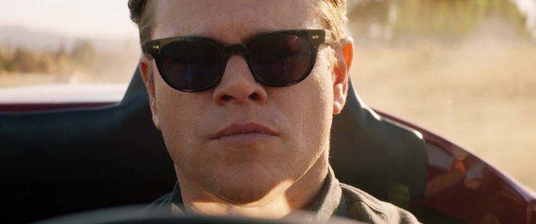 Spectaculars Benjamin Sunglasses Worn by Matt Damon as Carroll Shelby in Ford v Ferrari (3)