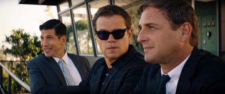 Spectaculars Benjamin Sunglasses Worn by Matt Damon as Carroll Shelby in Ford v Ferrari (4)
