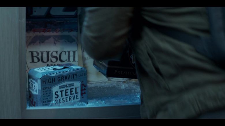 Steel Reserve and Busch Beer in Messiah Season 1 Episode 7 It Came to Pass as It Was Spoken