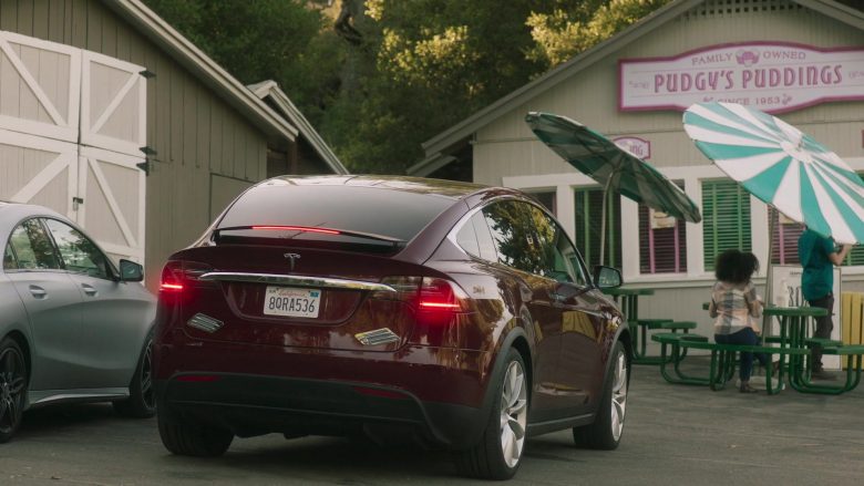Tesla Model X SUV in Everything’s Gonna Be Okay Season 1 Episode 1 Seven-Spotted Ladybug (2020)