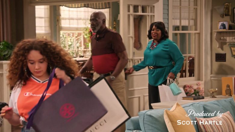 Tory Burch and Gucci in Family Reunion Season 1 Episode 20 Remember When the Party Was Over (2020)