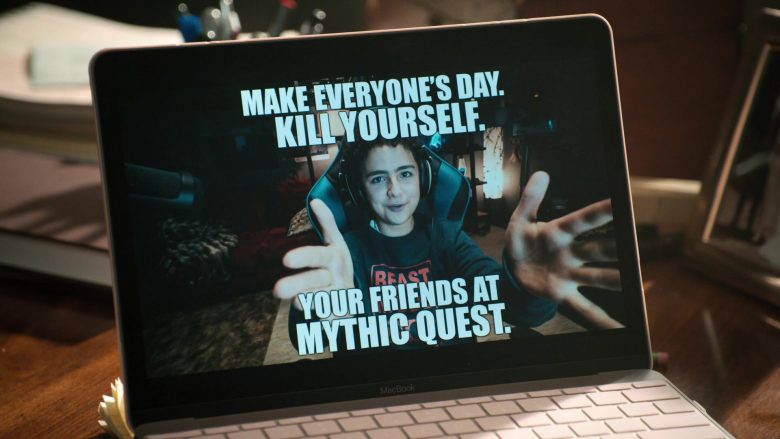 Apple MacBook Laptop in Mythic Quest Raven's Banquet Season 1 Episode 2 (2)