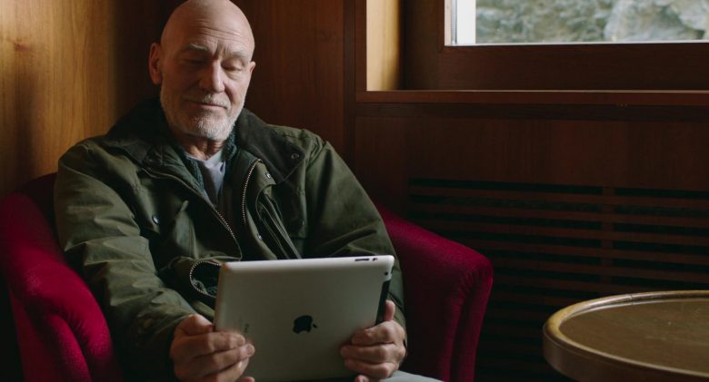 Apple iPad Tablet Used by Patrick Stewart in Coda 2019 Movie (1)