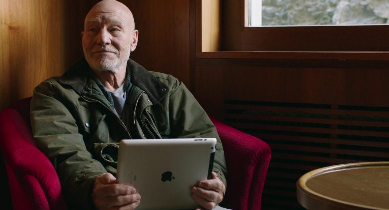 Apple iPad Tablet Used by Patrick Stewart in Coda 2019 Movie (2)