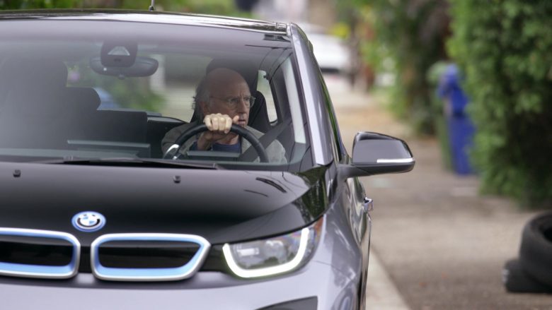 BMW i3 Car Driven by Larry David in Curb Your Enthusiasm Season 10 Episode 3 Artificial Fruit (1)