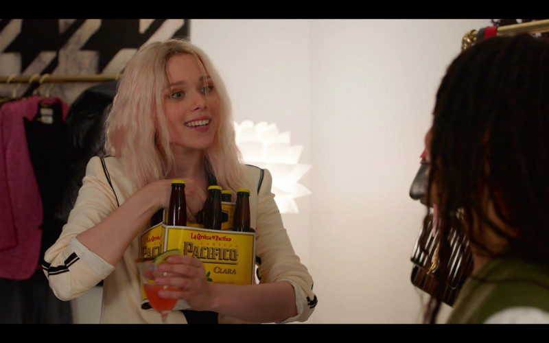 Cerveza Pacífico Clara Beer Enjoyed by Ivanna Sakhno as Kat Monroe in High Fidelity Season 1 Episode 4 (1)