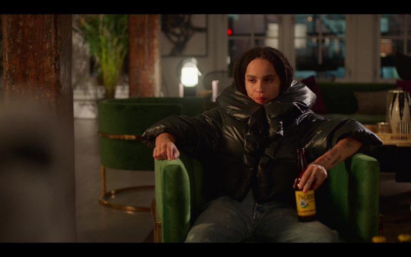Cerveza Pacífico Clara Mexican Pilsner-Style Beer Enjoyed by Zoë Kravitz as Rob in High Fidelity Season 1 Episode 4 (3)