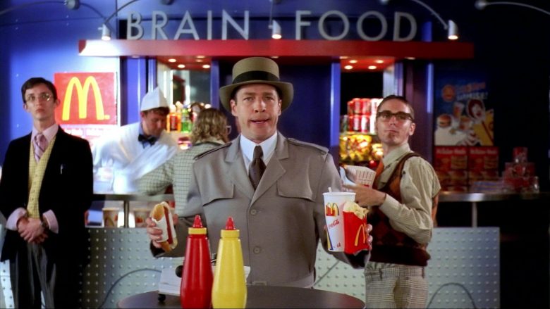 Coca-Cola Soda and McDonald's Food Enjoyed by French Stewart in Inspector Gadget 2 (1)