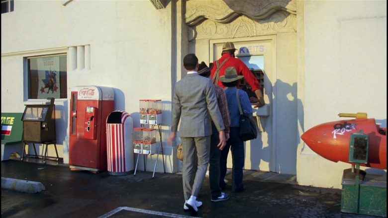 Coca-Cola Vending Machine in Pee-wee’s Big Adventure (1985)