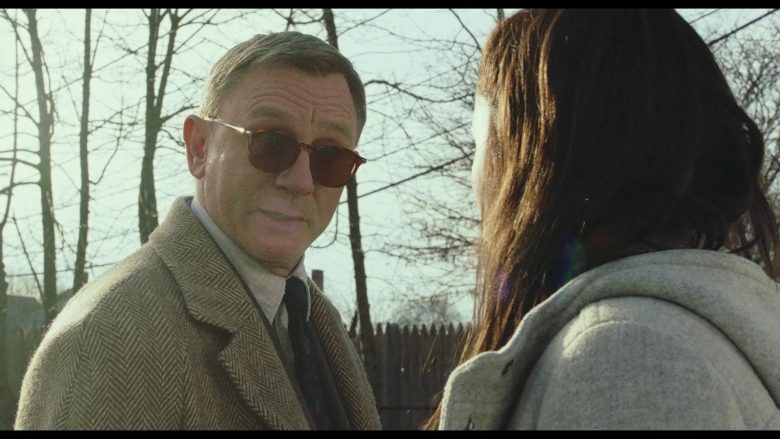 Cutler & Gross 1303-05 Honey Turtle Optical Glasses Worn by Daniel Craig as Benoit Blanc in Knives Out (1)