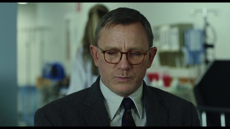 Cutler & Gross 1303-05 Honey Turtle Optical Glasses Worn by Daniel Craig as Benoit Blanc in Knives Out (2)