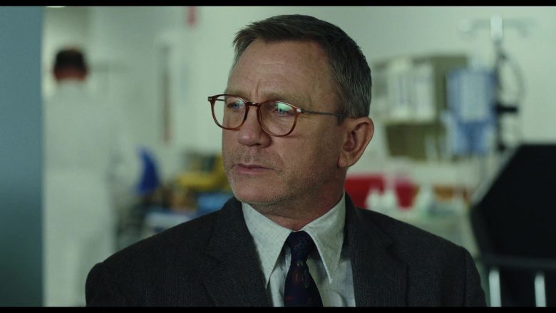 Cutler & Gross 1303-05 Honey Turtle Optical Glasses Worn by Daniel Craig as Benoit Blanc in Knives Out (3)
