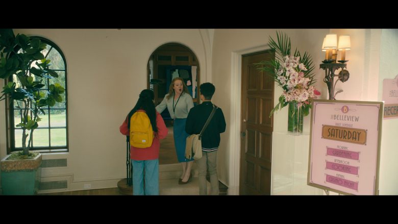 Herschel Yellow Backpack Used by Lana Condor as Lara Jean Song Covey in To All the Boys P.S. I Still Love You (5)