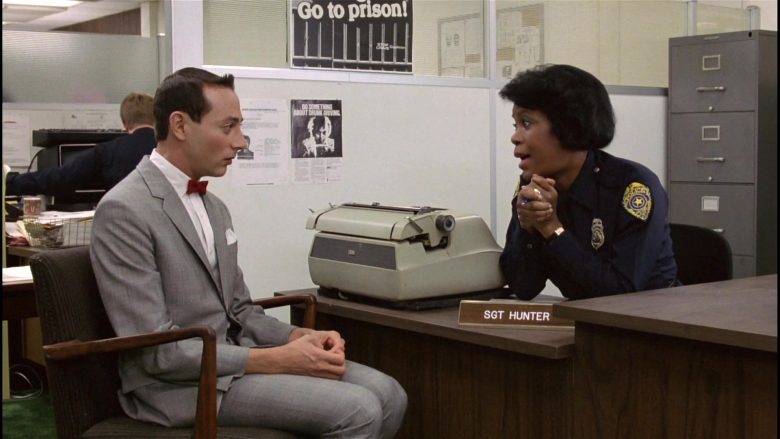 IBM Typewriter Used by Starletta DuPois as Sgt. Hunter in Pee-wee's Big Adventure (1985)
