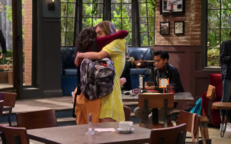 JanSport Trans Backpack Used by Paulina Chávez in The Expanding Universe of Ashley Garcia Season 1 Episode 1 (3)