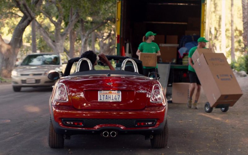 MINI Roadster Cooper S Convertible Red Car in Alexander and the Terrible, Horrible, No Good, Very Bad Day (1)
