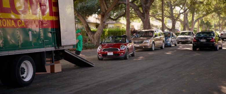 MINI Roadster Cooper S Convertible Red Car in Alexander and the Terrible, Horrible, No Good, Very Bad Day (2)