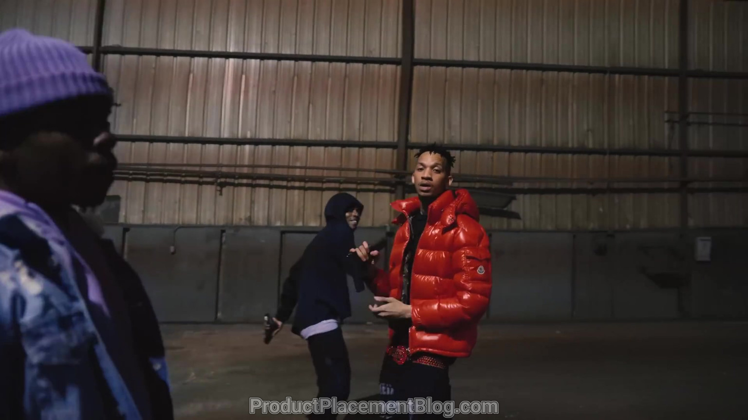 Moncler Red Jacket In Lil Top By NBA YoungBoy (2020)