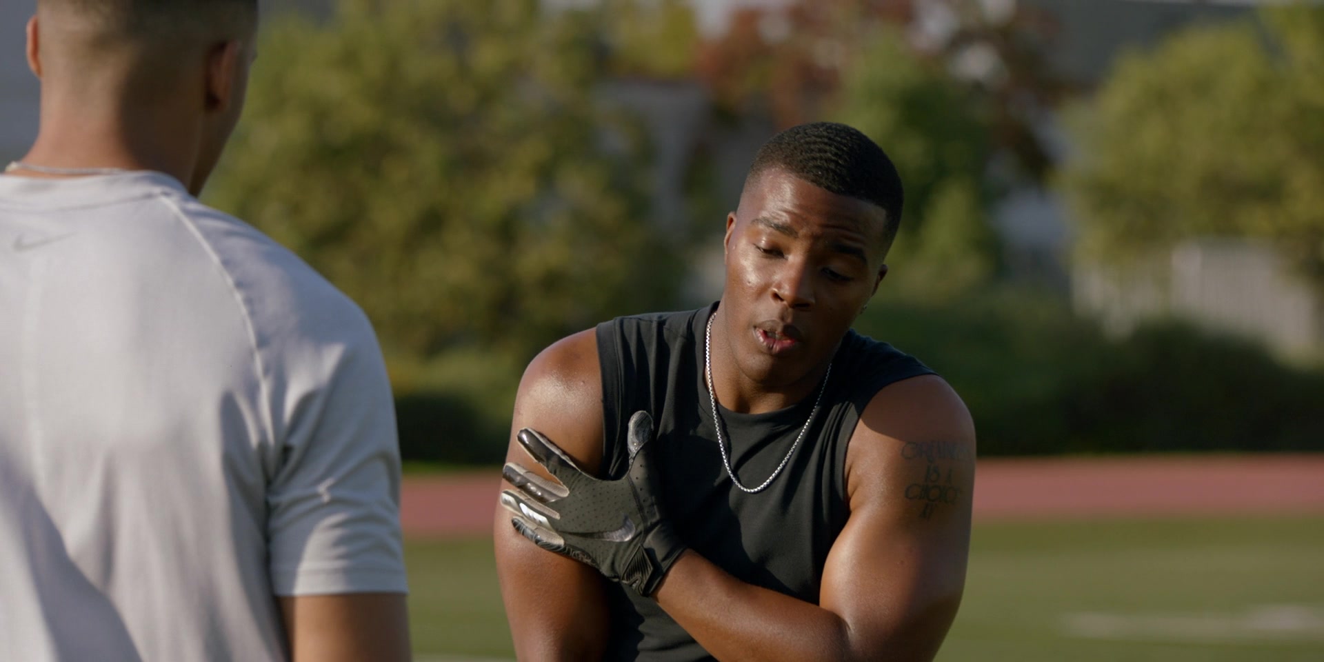 Under Armour UCLA Football Jersey in Blue worn by Spencer James (Daniel  Ezra) in All American (S02E12)