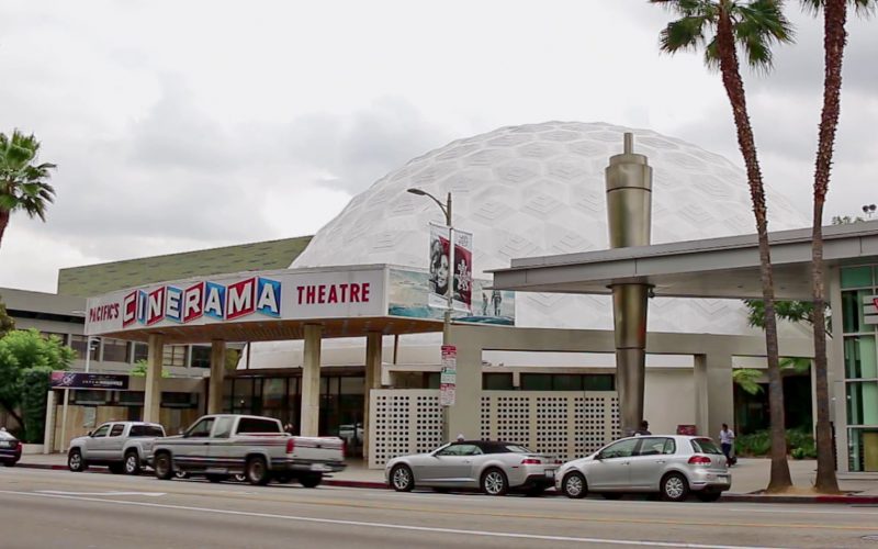 Pacific Theatres's Cinerama Dome Movie Theater in Curb Your Enthusiasm Season 10 Episode 3 Artificial Fruit (2020)