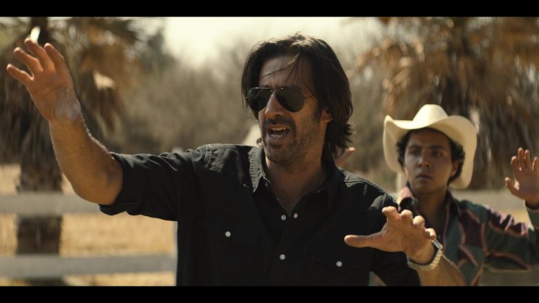 Ray-Ban Aviator Sunglasses Worn by José María Yazpik as Amado Carrillo Fuentes in Narcos Mexico Season 2 Episode 2 (2)
