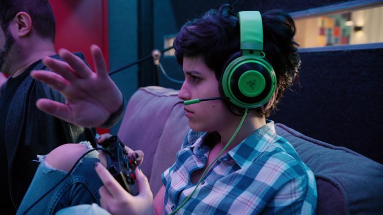 Razer Gaming Headset Used by Ashly Burch as Rachel in Mythic Quest Raven’s Banquet Season 1 Episode 6 Non-Player Character (1)