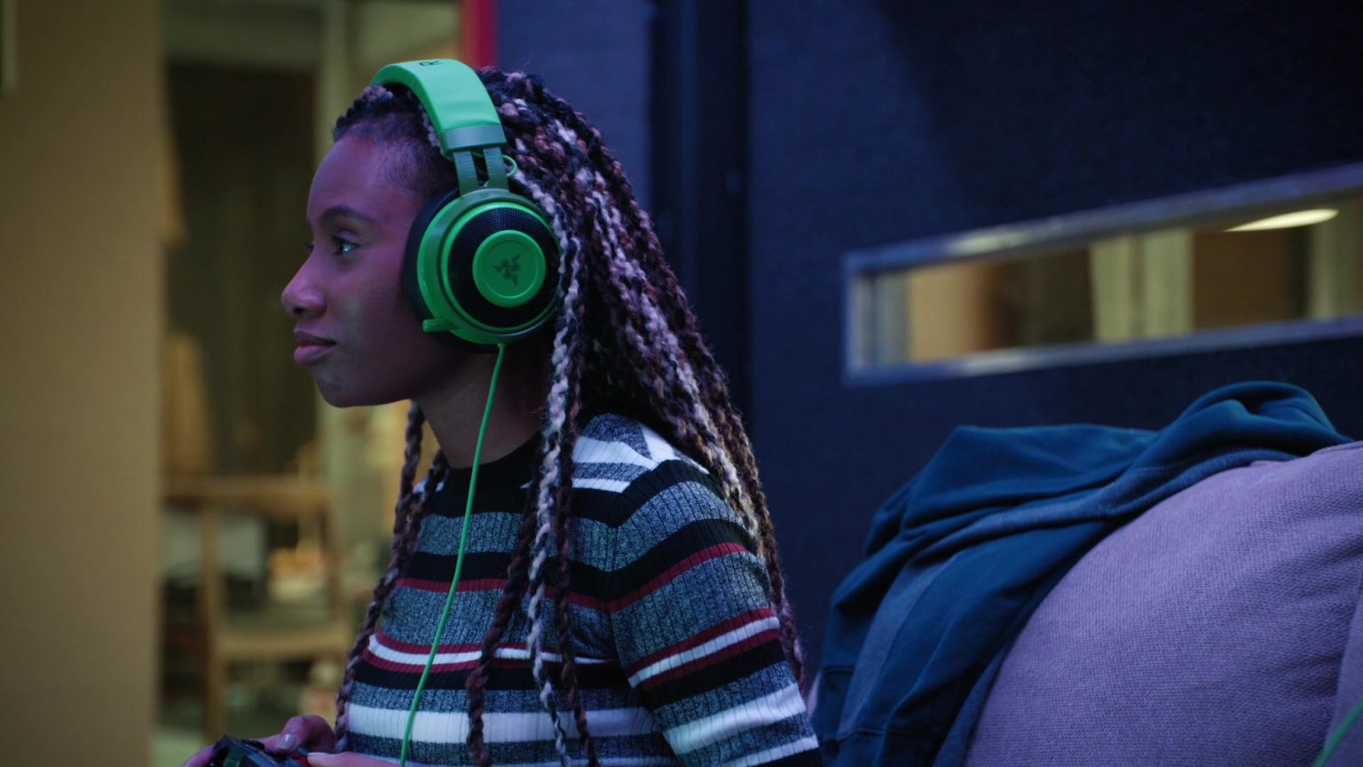 Razer Headphones Used By Imani Hakim As Dana In Mythic Quest: Raven's