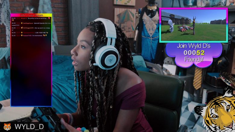 Razer Wireless Headset Used by Imani Hakim as Dana in Mythic Quest Raven's Banquet Season 1 Episode 7 Permadeath (1)