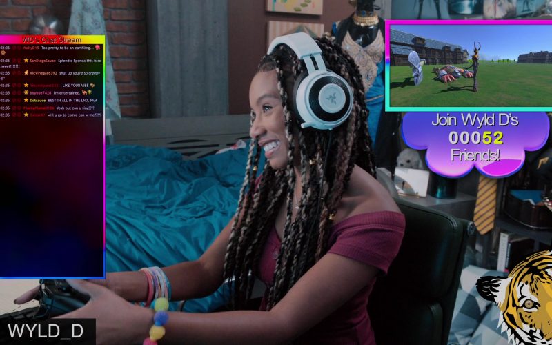 Razer Wireless Headset Used by Imani Hakim as Dana in Mythic Quest Raven's Banquet Season 1 Episode 7 Permadeath (2)
