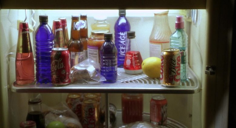 Seagram's, Miller Lite, Coca-Cola, Diet Coke, Ice Age Glacial Water in Nutty Professor II The Klumps (2000)