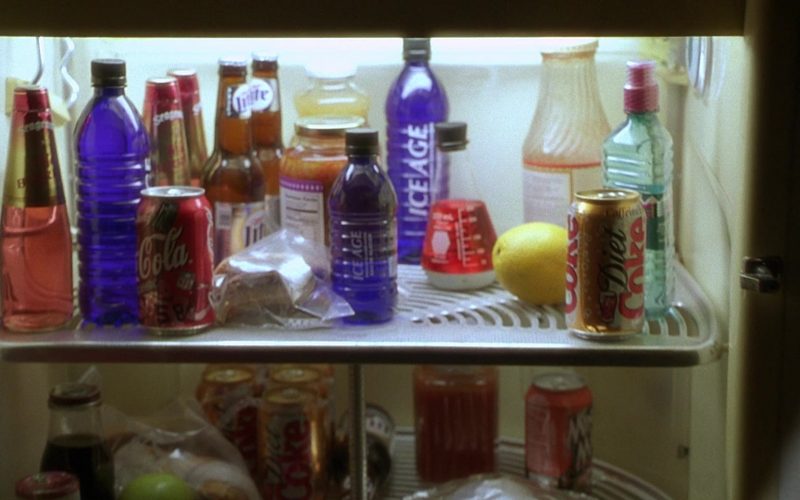 Seagram’s, Miller Lite, Coca-Cola, Diet Coke, Ice Age Glacial Water in Nutty Professor II The Klumps (2000)