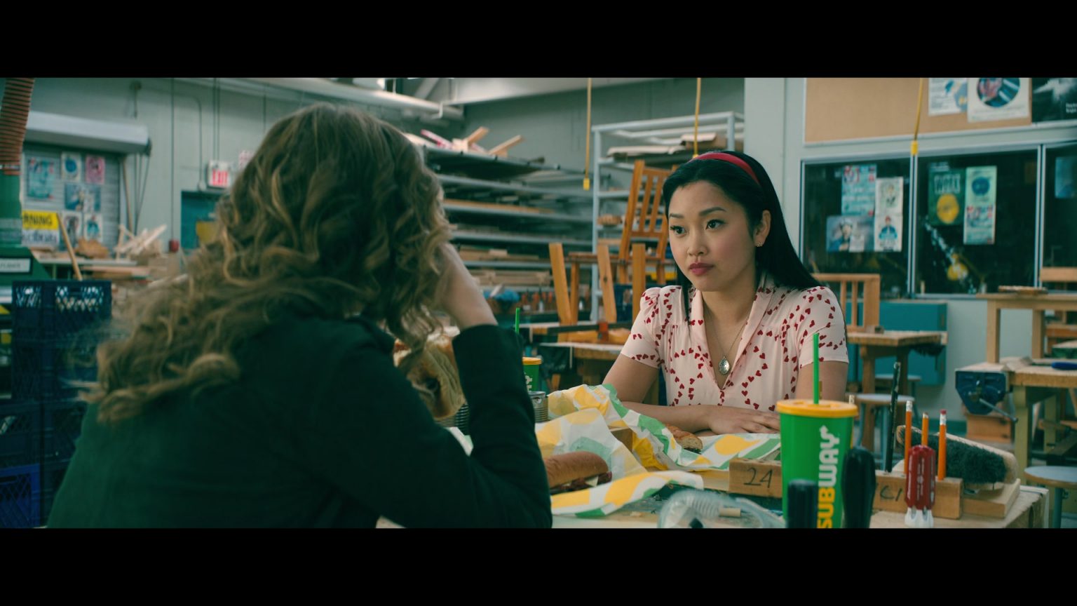 Subway Food Enjoyed By Lana Condor As Lara Jean Song Covey And Emilija