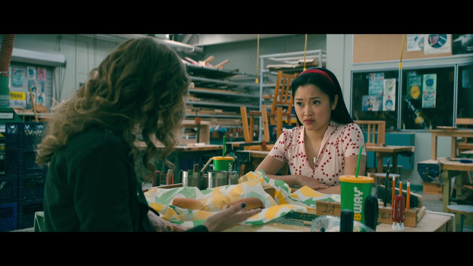 Subway Food Enjoyed By Lana Condor As Lara Jean Song Covey And Emilija