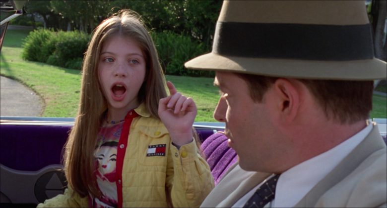 Tommy Hilfiger Yellow Jacket Worn by Michelle Trachtenberg as Penny Brown in Inspector Gadget (1)