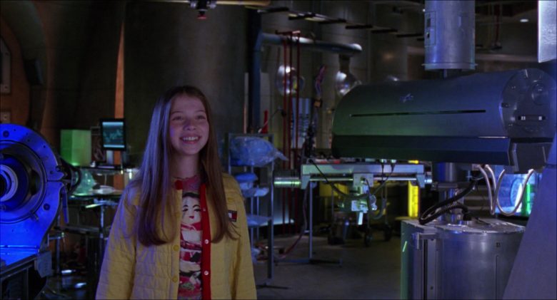 Tommy Hilfiger Yellow Jacket Worn by Michelle Trachtenberg as Penny Brown in Inspector Gadget (4)
