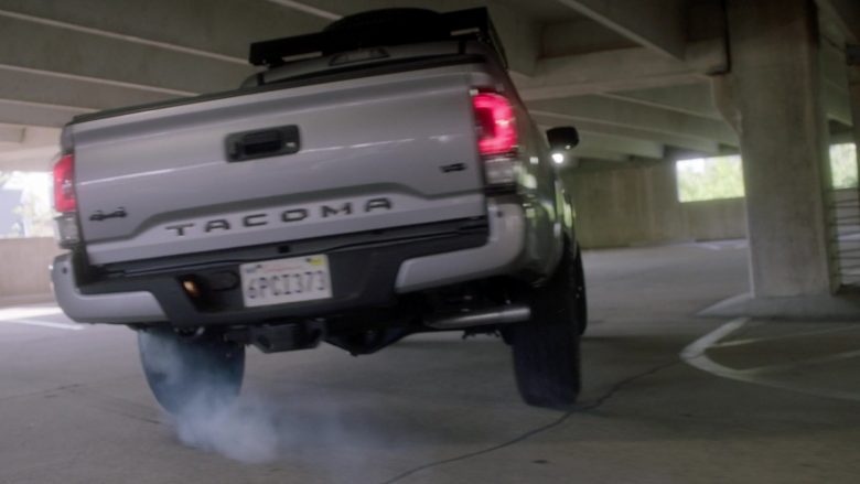 Toyota Tacoma Pickup Truck in MacGyver Season 4 Episode 1 Fire + Ashes + Legacy = Phoenix (3)