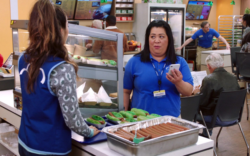 Apple iPhone Smartphone Held by Kaliko Kauahi in Superstore S05E18